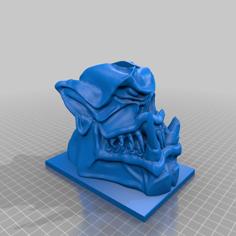 Orc Business Card Holder 3D Printer Model