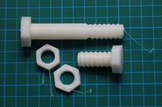 Poor Man’s Openscad Screw Library 3D Printer Model