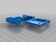 Parametric Door Catch/latch 3D Printer Model