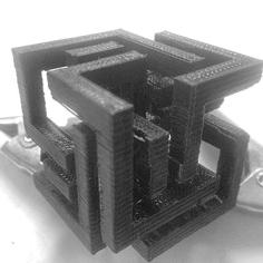 Enigma Cube 3D Printer Model