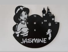 Reloj Jasmine (X3 VERSIONES) 3D Printer Model