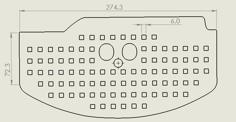 DeLonghi Coffee Machine Grid 3D Printer Model