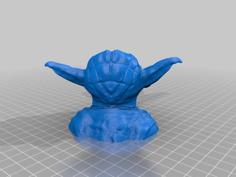 Yoda Egg Cup W/ Chin Support 3D Printer Model