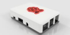 Raspberry Pi 3 (2 And B+) Case 3D Printer Model