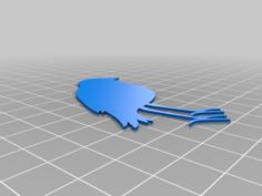 Bird Silhouette 3D Printer Model