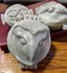 Owl Locket 3D Printer Model