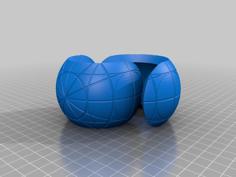 OpenSCAD Tennis Ball 3D Printer Model