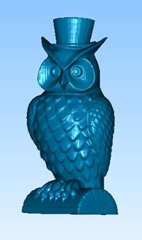 Owl 3D Printer Model