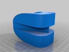 Fence Hose Guide 3D Printer Model