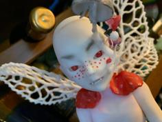 Mushroom Queen BJD 3D Printer Model