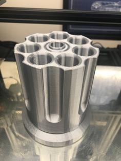 Spinning Revolver Pen Holder 3D Printer Model