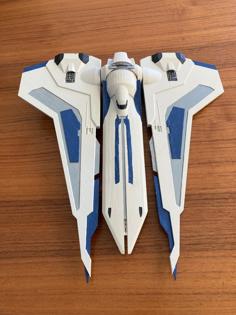 Mandalorian Spaceship Kom’rk Class (Bo-Katan Gauntlet) – Star Wars 3D Printer Model