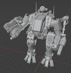 Nemesis Warsuit 3D Printer Model