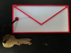 Mailbox Keychain 3D Printer Model