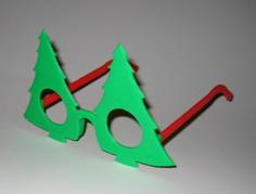 Christmas Tree Glasses 3D Printer Model