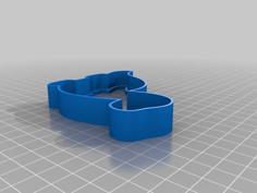 Dinosaur Cookie Cutter 3D Printer Model