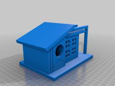 Midmod Bird House 3D Printer Model