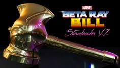 Beta Ray Bill Stormbreaker Hammer V.2 3D Printer Model