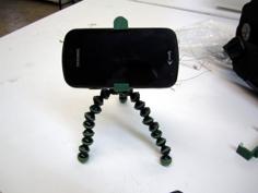 Gorillapod Phone Mount 3D Printer Model