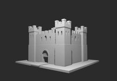 Tiny Castle 3D Printer Model