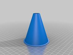 Small Funnel For Pouring Oil Or Other Liquids, Completely Customizable! 3D Printer Model