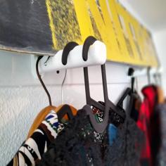 Clothing Hanger / Coat Rack 3D Printer Model