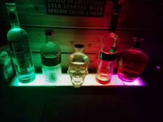 Lighted Bar Shelf 3D Printer Model