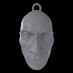 The Rocknament (The Rock Christmas Ornament) 3D Printer Model