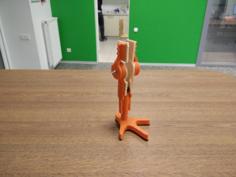 Posthetic Leg For Stork 3D Printer Model