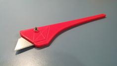 X-acto Knife Copy From A Utility Knife’s Blade 3D Printer Model