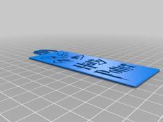 Harry Potter Owl Bookmark 3D Printer Model