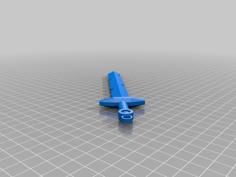 Finn’s Gold Sword 3D Printer Model