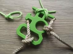 Knot Practice Tool 3D Printer Model