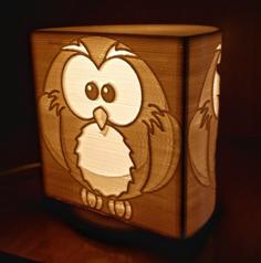 Lamp OWL 3D Printer Model