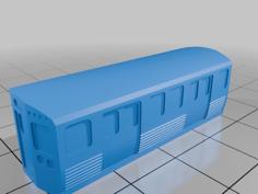 Remix – Z Scale Subway Style Car 3D Printer Model