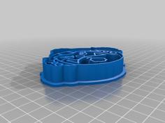 Jimbei Cookie Cutter 3D Printer Model