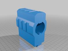 Nerf Elite 2.0 Turbine Barrel 3D Printer Model