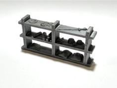 Shelf For Gloomhaven 3D Printer Model