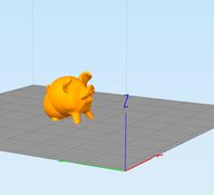 Supportless – Cute Pig (3D Printer Test) 3D Printer Model