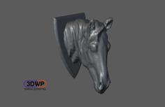 Horse Head 3D Printer Model