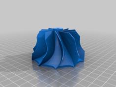 Turbocharger Turbine 3D Printer Model