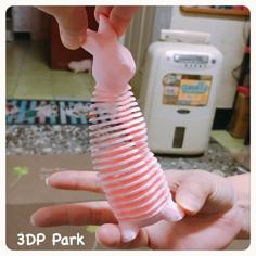 Springy Rabbit 3D Printer Model