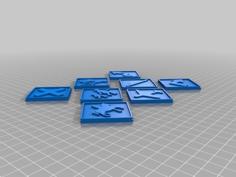 Traffic Signs 4 3D Printer Model