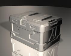 Cover Crate #1 For Table Top Stuff. Enclosed And Casket Versions. 3D Printer Model