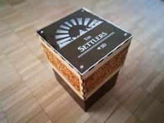 Settlers Storage Box (laser-cutter & 3d Printing) 3D Printer Model