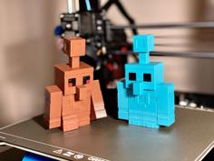 Copper Golem (Minecraft) 3D Printer Model