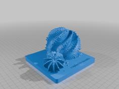 CactusEuphorbiaHorrida 3D Printer Model