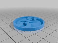 BigLinux Keychain 3D Printer Model