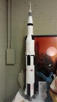 Saturn V Rocket And Gantry 3D Printer Model