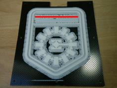 Interstellar Endurance Badge 3D Printer Model